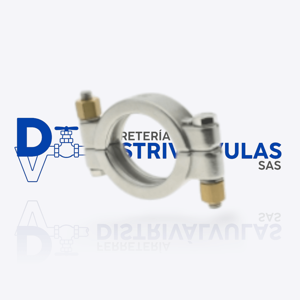 ABRAZADERA ALTA PRESIÓN INOX T. ALIMENTO CLAMP