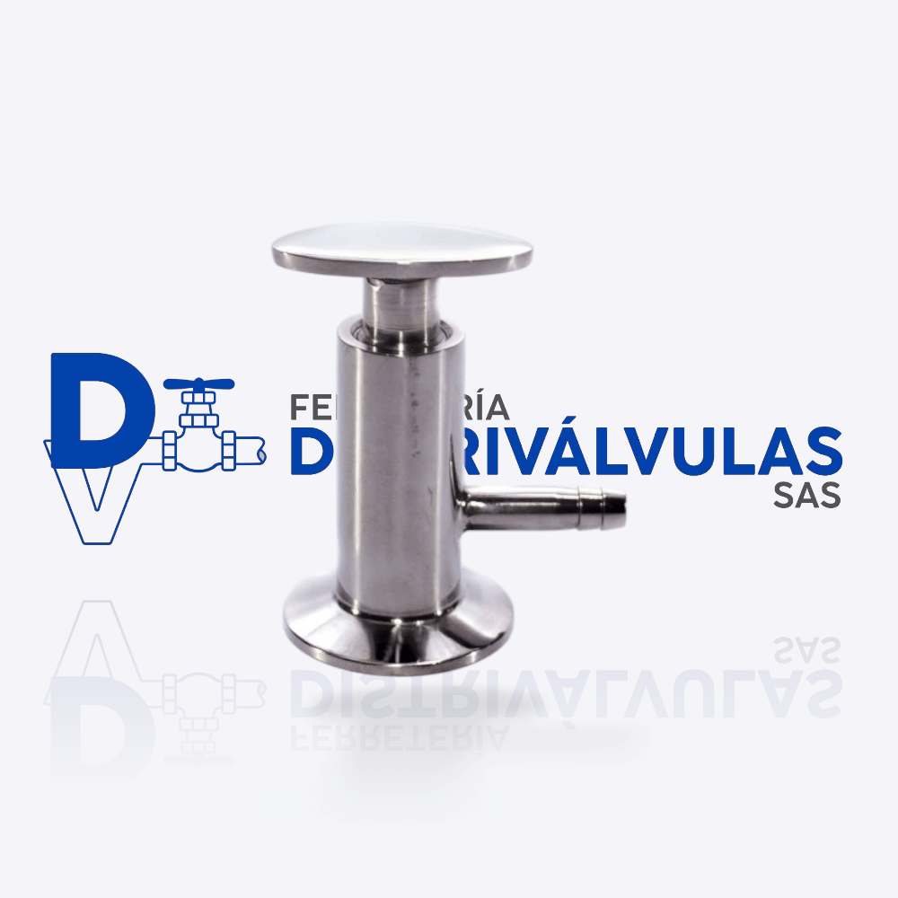 GRIFO TOMA MUESTRA INOX CLAMP