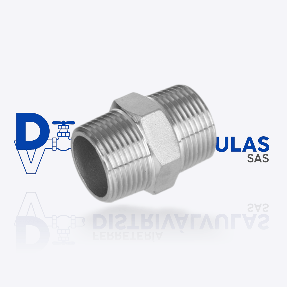 NIPLE TUERCA INOX ROSCAR