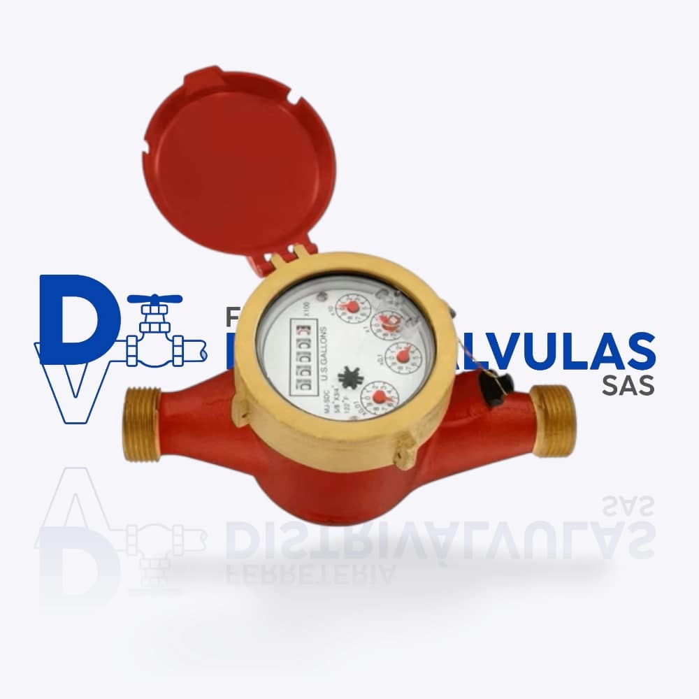 MEDIDOR PARA AGUA CALIENTE ROSCADO