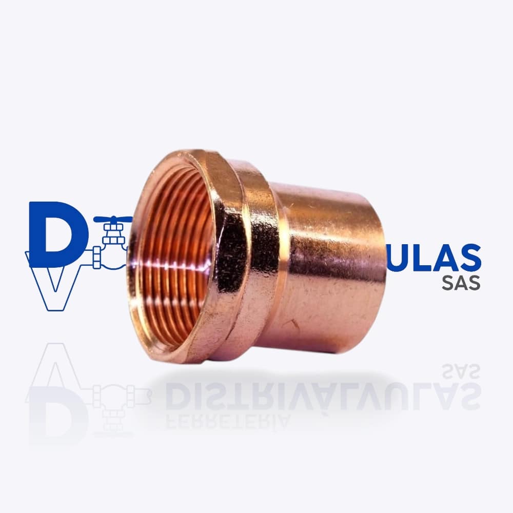 ADAPTADOR HEMBRA COBRE