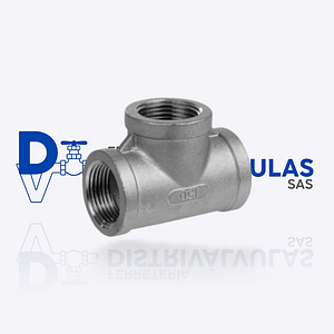 Distriválvulas acc tipo alimento (10) (1) TEE INOX ROSCAR